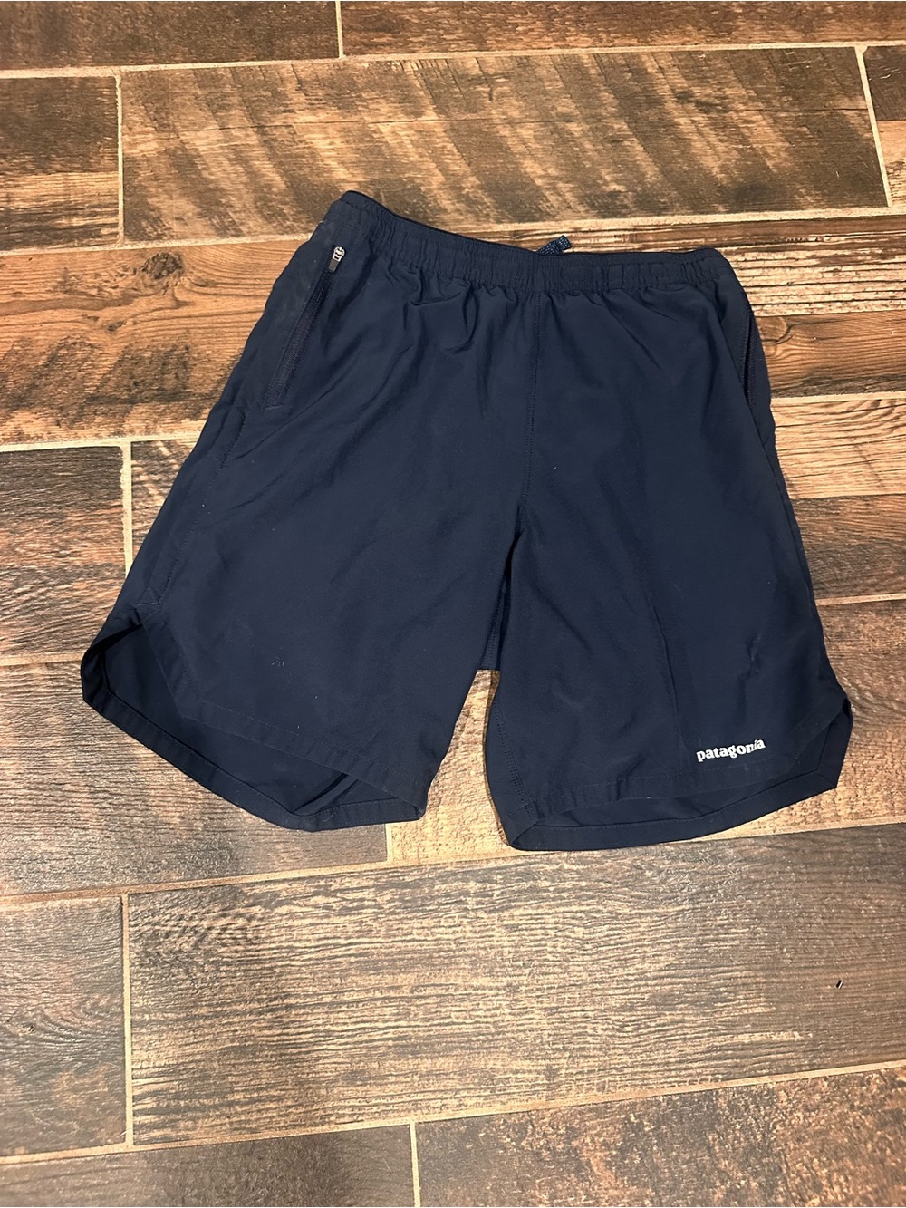 Patagonia Men's Navy Lightweight trail Shorts